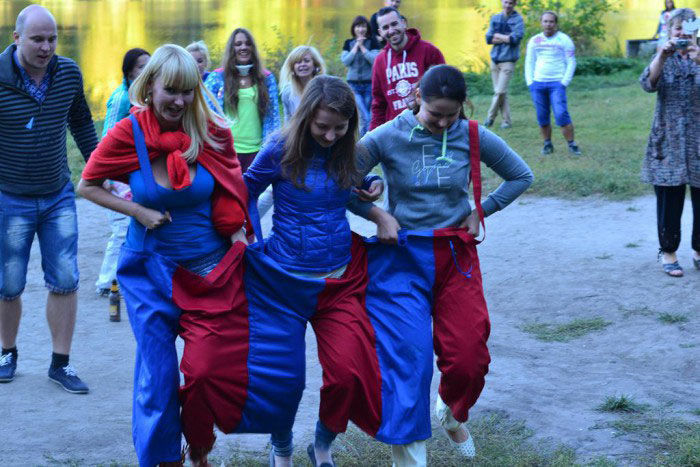 Штани потрійні