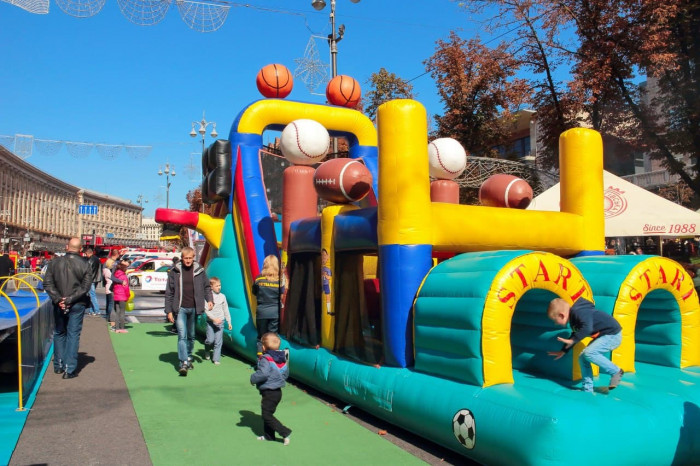 Батут «Смуга перешкод»