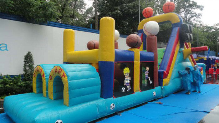 Батут «Смуга перешкод»