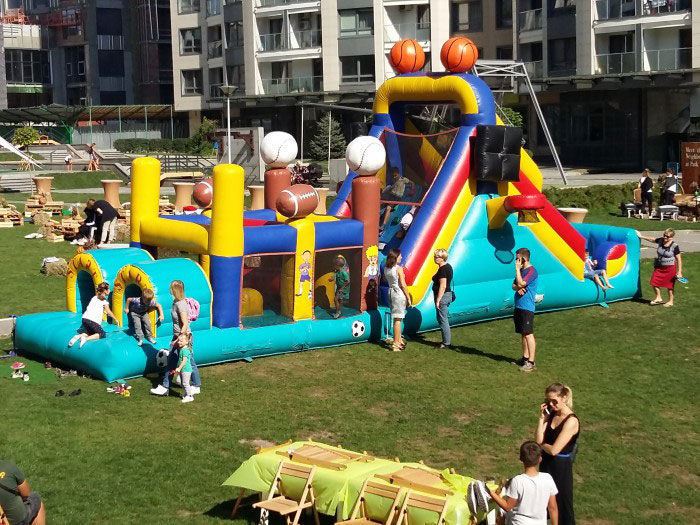 Батут «Смуга перешкод»