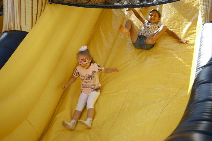 Батут-гірка "Піратський корабель"