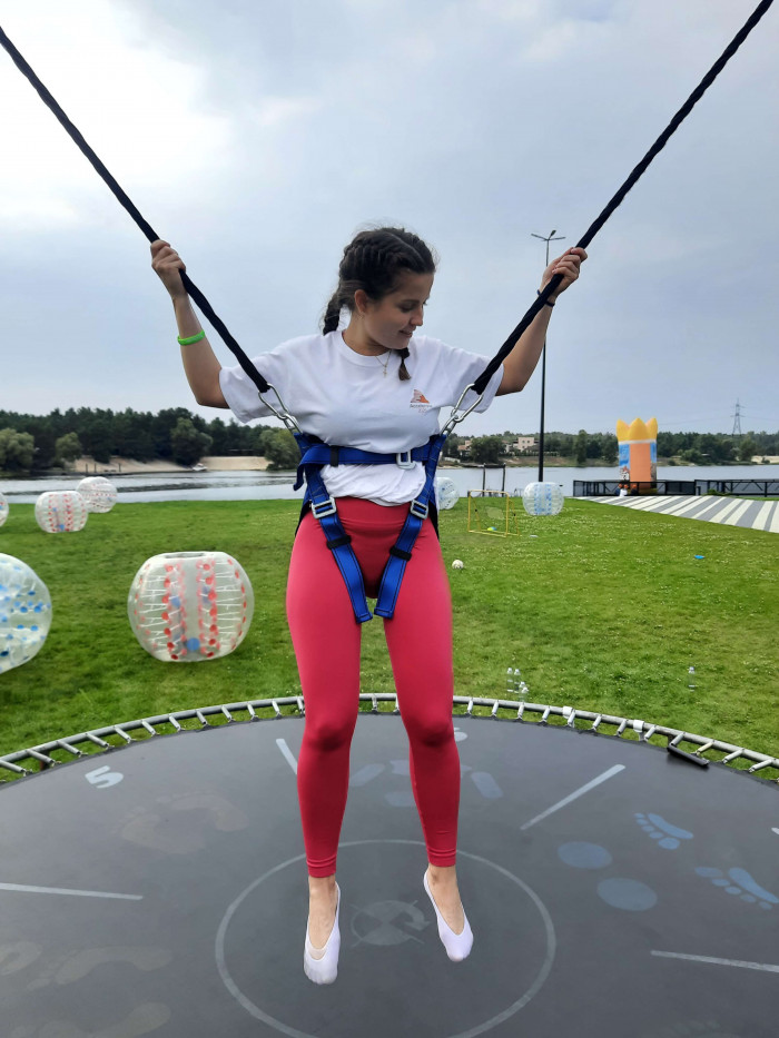 Батут «Банджі» 3-місний