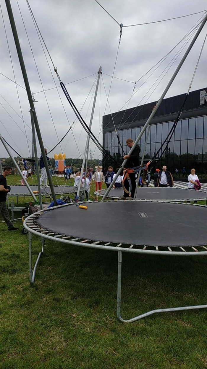 Батут «Банджі» 3-місний