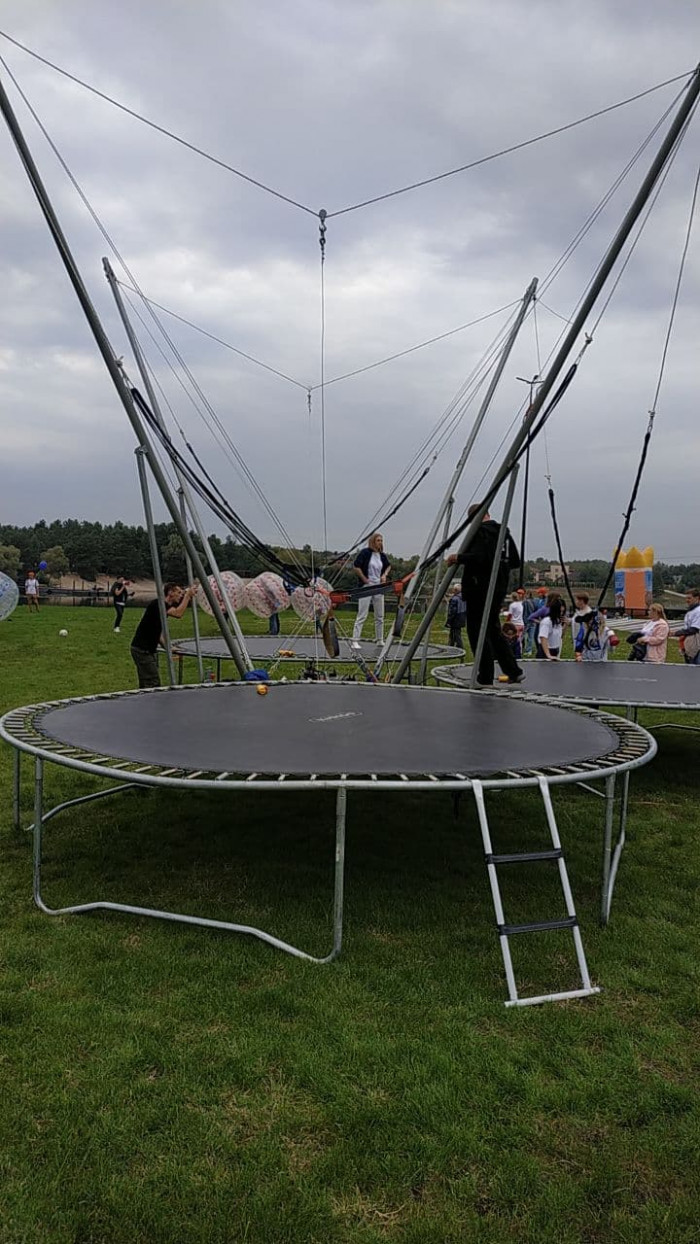 Батут «Банджі» 3-місний