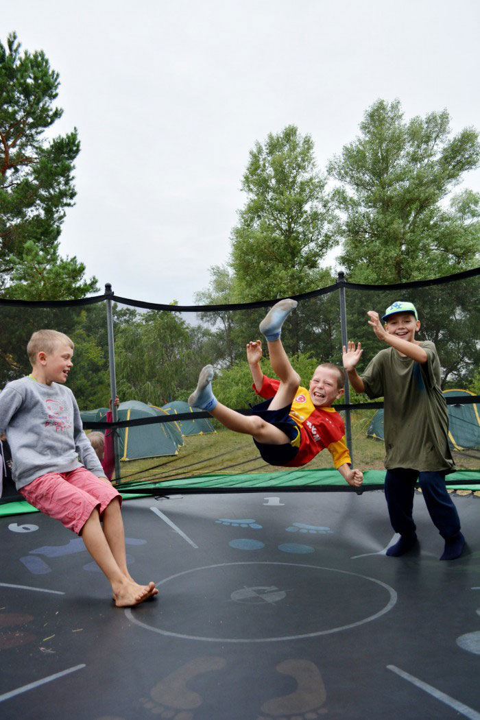 Батут-сітка 4м