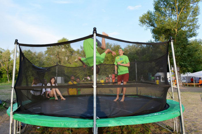 Батут-сітка 4м