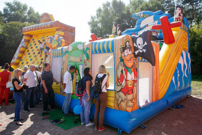 Батут «Піратська гірка»